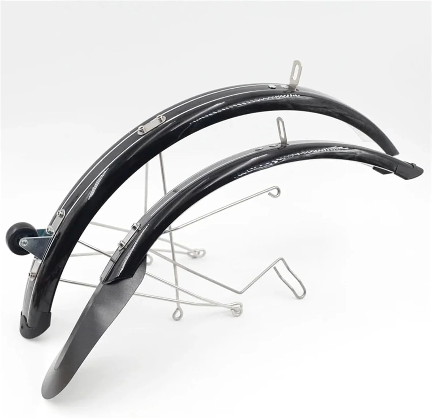 گلگیر دوچرخه برای گلگیر با نگهدارنده چرخ گلگیر برای مدل های C Line و A Line (یک ست مشکی)