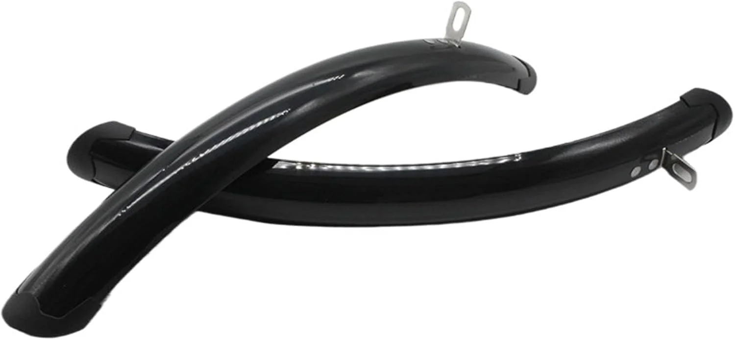 گلگیر دوچرخه 1 ست نقره ای جلو عقب، مناسب دوچرخه های کلاسیک 700C 23C 25C، محافظ گل و لای، قطعات گلگیر دوچرخه جاده