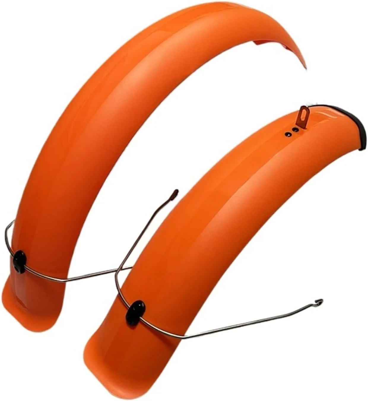 گلگیر دوچرخه یک جفت، گلگیر دوچرخه 24 اینچ در 4.0، مجموعه محافظ گل و لای لاستیک پهن، گلگیر برای BMX تاشو برفی، لوازم جانبی دوچرخه سواری دوچرخه الکترونیکی