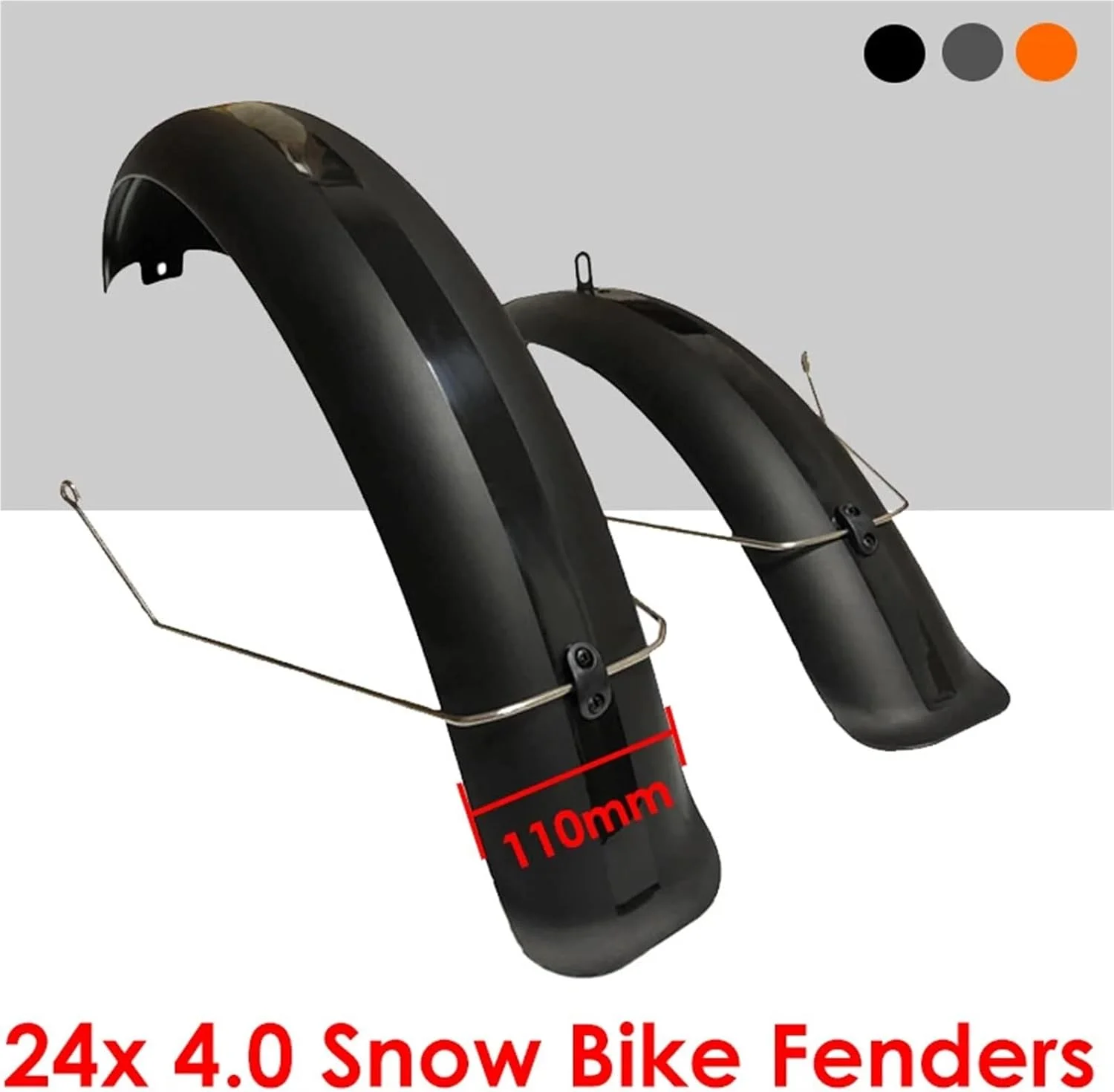 گلگیر دوچرخه یک جفت، گلگیر دوچرخه 24 اینچ در 4.0، مجموعه محافظ گل و لای لاستیک پهن، گلگیر برای BMX تاشو برفی، لوازم جانبی دوچرخه سواری دوچرخه الکترونیکی گلگیر دوچرخه یک جفت، گلگیر دوچرخه 24 اینچ در 4.0، مجموعه محافظ گل و لای لاستیک پهن، گلگیر برای BMX تاشو برفی، لوازم جانبی دوچرخه سواری دوچرخه الکترونیکی