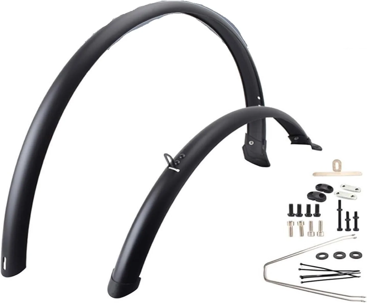 گلگیر دوچرخه 2X، گلگیرهای کامل دوچرخه جاده، محافظ گل و لای دوچرخه کوهستان، گلگیرهای جلو و عقب برای دوچرخه بارانی، دوچرخه کوهستان جاده 700C