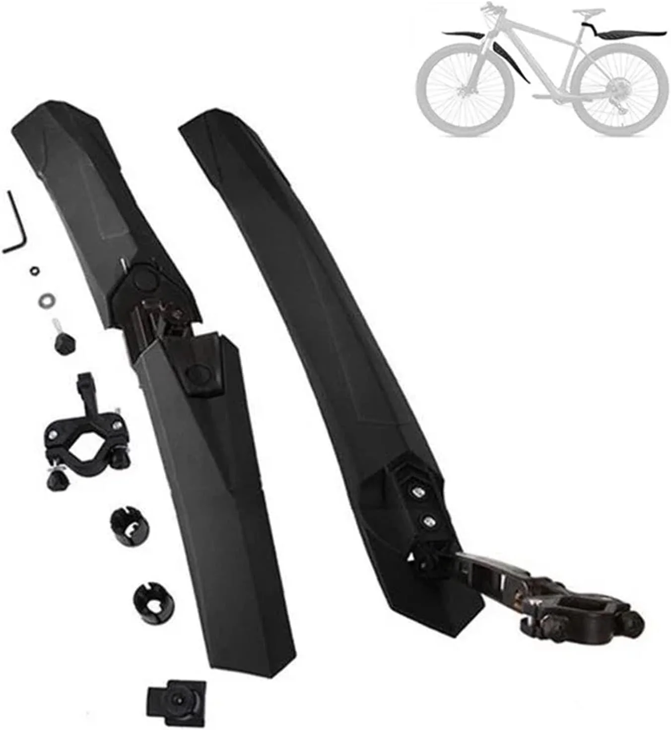 گلگیر دوچرخه، گلگیر دوچرخه کوهستان با قابلیت جدا سازی سریع، 2 عدد گلگیر جلو و عقب، لوازم جانبی دوچرخه شهری و جاده ای گلگیر دوچرخه، گلگیر دوچرخه کوهستان با قابلیت جدا سازی سریع، 2 عدد گلگیر جلو و عقب، لوازم جانبی دوچرخه شهری و جاده ای