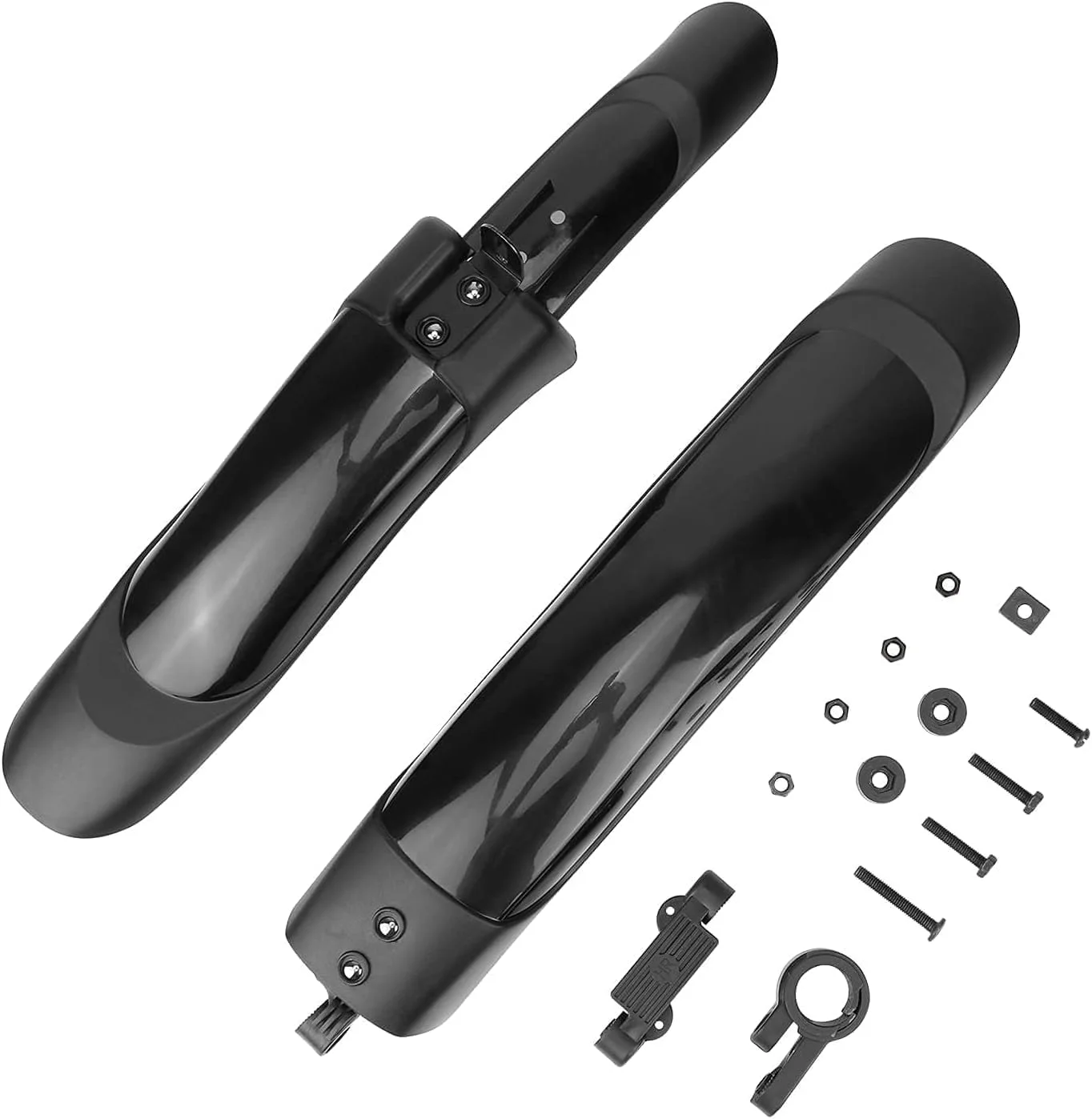 مجموعه گلگیر دوچرخه، پوشش کامل برای دوچرخه سواری در تمام شرایط آب و هوایی، سازگار با لاستیک های 20/22/24/26 اینچی