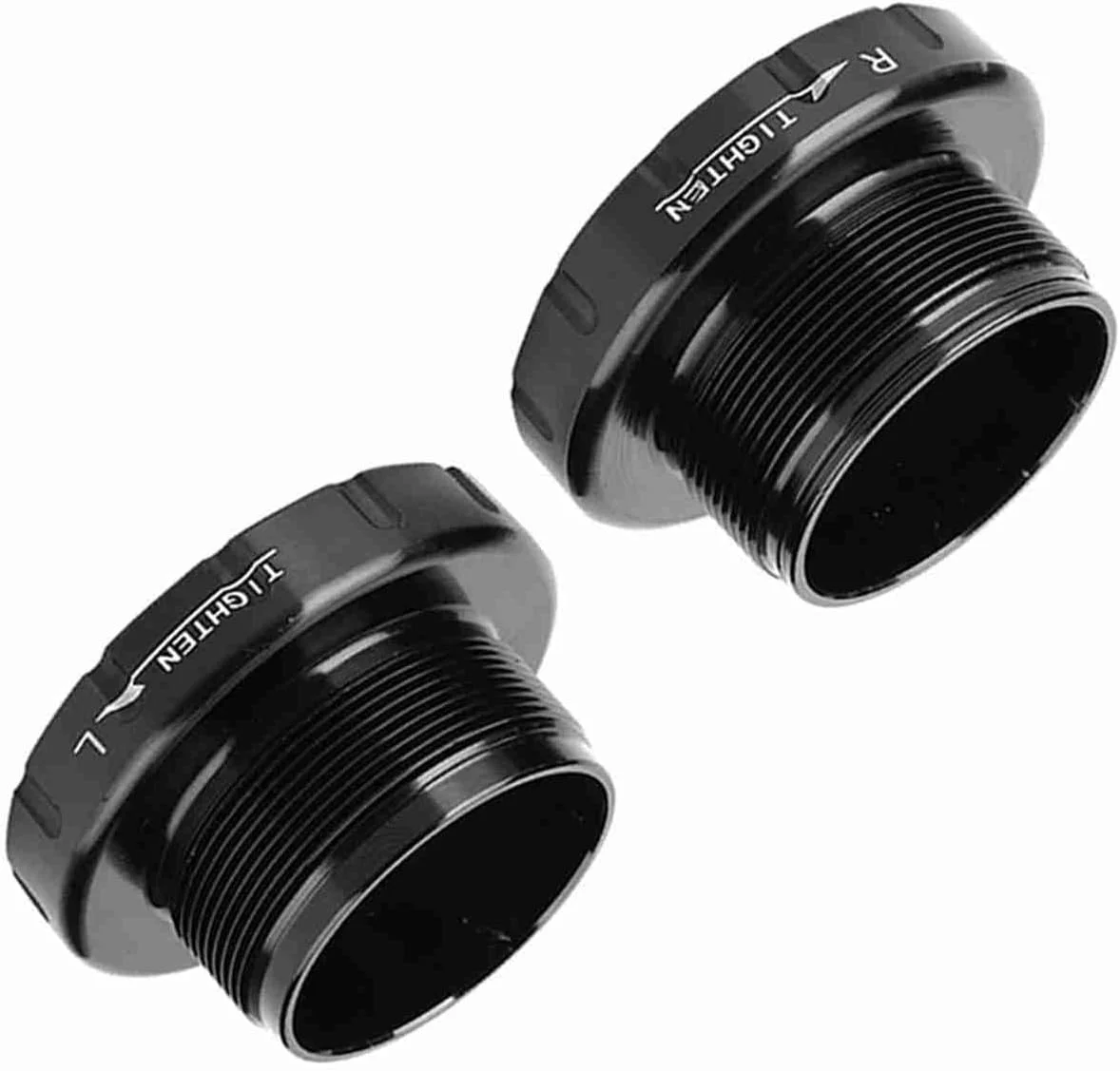 طبق قامه بلبرینگی با کیفیت 30 میلی متری Cryfokt برای دوچرخه کورسی / نصب آسان برای 30 میلی متر مناسب برای عرض پوسته BB 68-73 میلی متر آلیاژ آلومینیوم مشکی 1 عدد