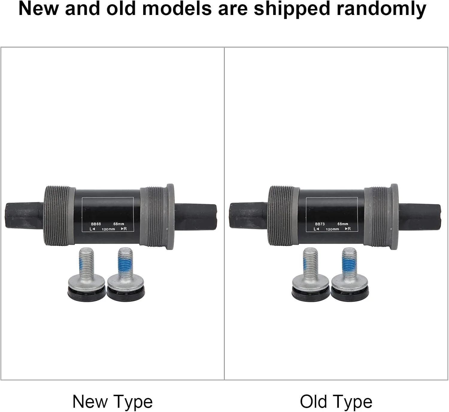 بلبرینگ فلزی مخروطی مربع توپی تنه 68 میلیمتری مهر و موم شده برای دوچرخه کوهستان به همراه پیچ بلبرینگ فلزی مخروطی مربع توپی تنه 68 میلیمتری مهر و موم شده برای دوچرخه کوهستان به همراه پیچ