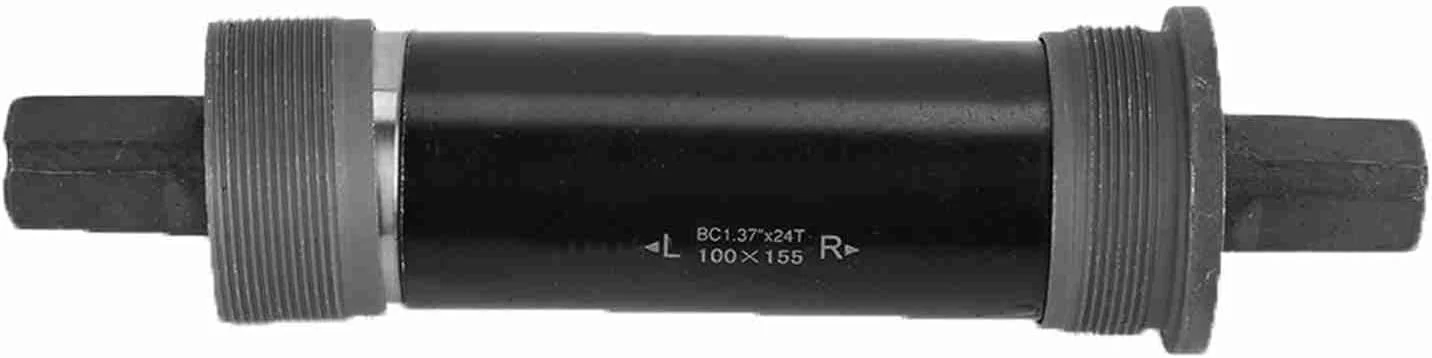 Keenso بلبرینگ مرکزی دنده ای مربعی دوچرخه - پوسته فولادی بادوام - سیستم یکپارچه برای محافظت از فریم برای دوچرخه های برفی چاق