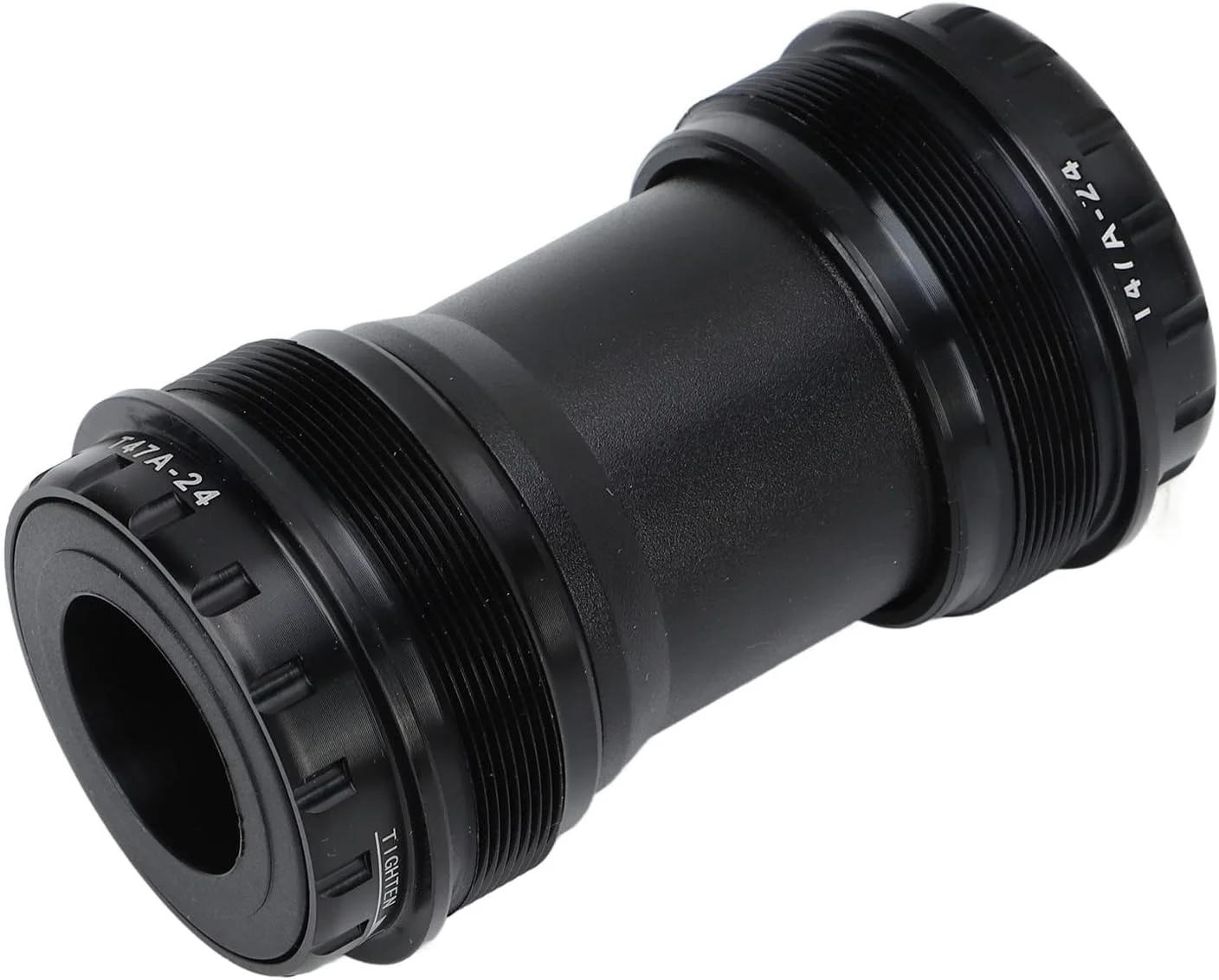 محور مرکزی دوچرخه Keenso BB 24mm 43mm T47 آلیاژ آلومینیوم مناسب دوچرخه های کورسی با آب بندی تقویت شده برای عرض فریم 68-73 میلی متر