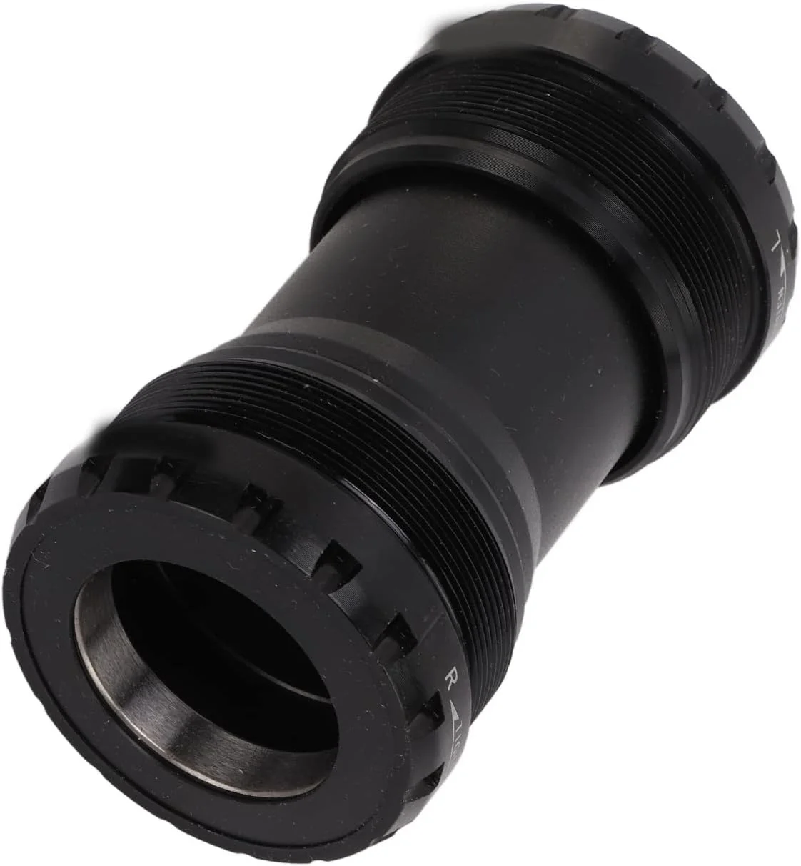 کیانسو: توپی تنه دوچرخه کوهستان T47 رزوه ای، آلیاژ آلومینیوم 47 میلی متر قطر خارجی، 30 میلی متر قطر داخلی با حلقه های آب بندی دوگانه سیلیکاژل