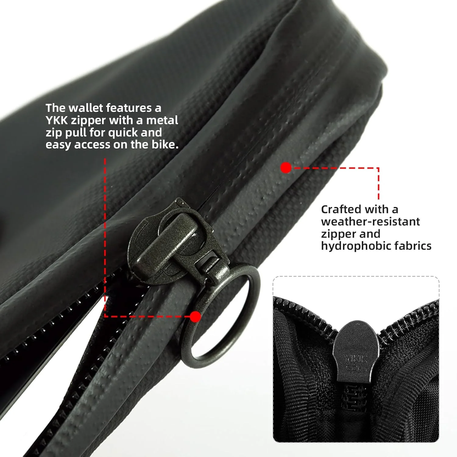 کیف لوازم ضروری دوچرخه سواری YKYWBIKE، کیف تلفن همراه، کیف ابزار دوچرخه مناسب برای جیب پیراهن، ضد آب، ضد عرق و مقاوم در برابر گرد و غبار