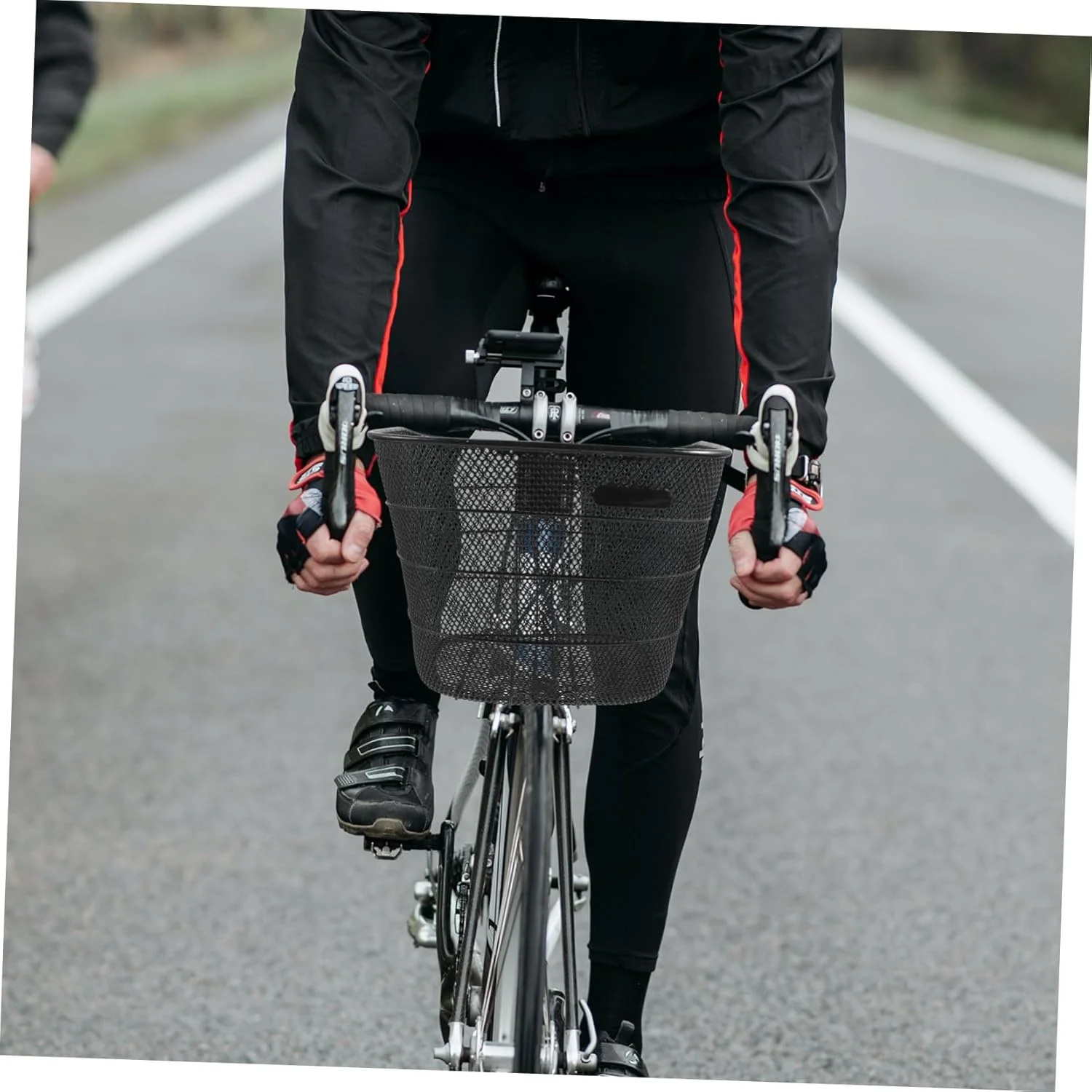 سبد فرمان دوچرخه جداشدنی Yarnow - سبد فلزی قابل استفاده مجدد با ظرفیت بالا برای دوچرخه