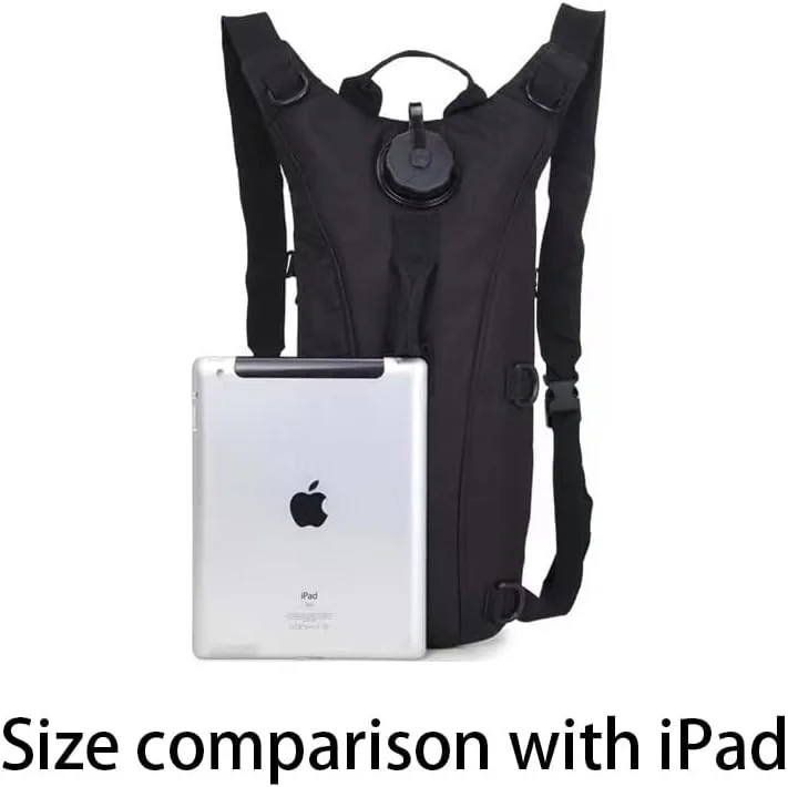 کوله پشتی آبرسانی برای پیاده روی-کوله پشتی آبرسانی آب، کوله پشتی سبک وزن ضد آب 3 لیتری برای دوچرخه سواری، پیاده روی، دویدن، کمپینگ