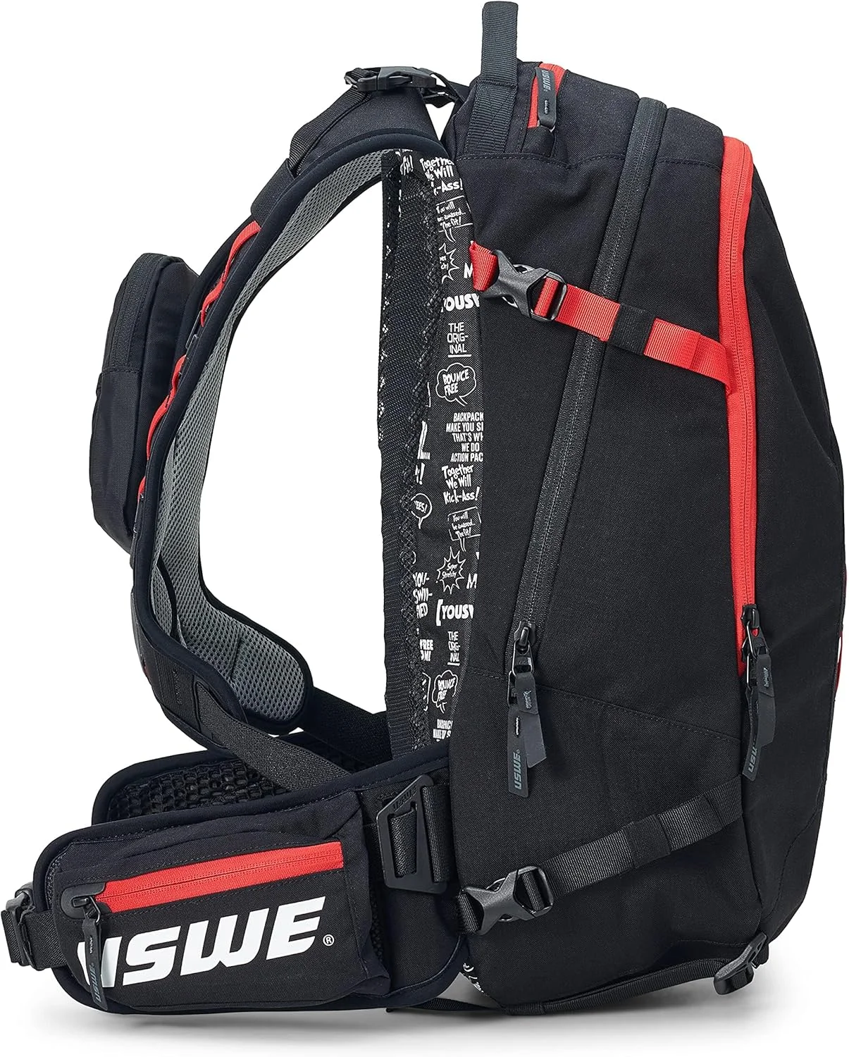 کوله پشتی USWE Core، یک کوله پشتی روزانه عالی برای اندورو، موتور کراس، موتور سیکلت، مشکی کوله پشتی USWE Core، یک کوله پشتی روزانه عالی برای اندورو، موتور کراس، موتور سیکلت، مشکی