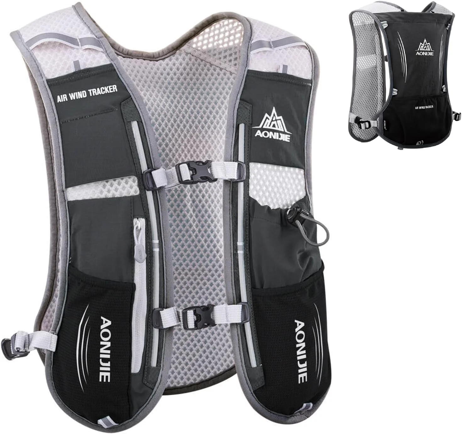 کوله پشتی هیدراتاسیون 5 لیتری مناسب دویدن، کوله پشتی آب مسابقه ماراتن، مناسب دوچرخه سواری و پیاده روی برای آقایان و بانوان