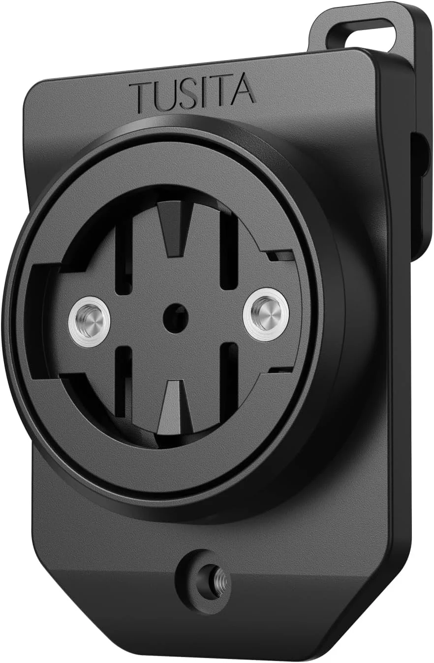 گیره نصب کیف زین دوچرخه TUSITA (شیار کوچک) سازگار با Garmin Varia RTL515, RTL510, RVR315