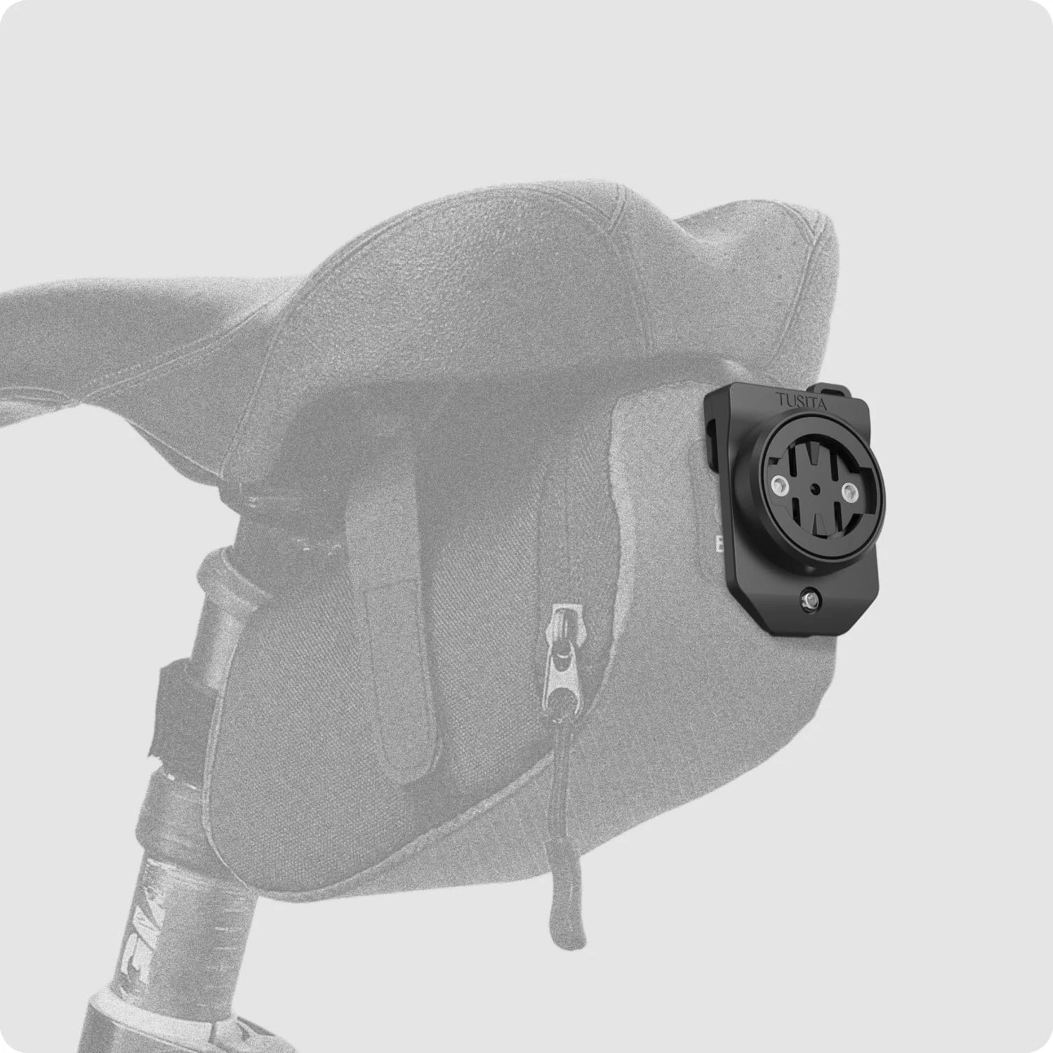 گیره نصب کیف زین دوچرخه TUSITA (شیار کوچک) سازگار با Garmin Varia RTL515, RTL510, RVR315