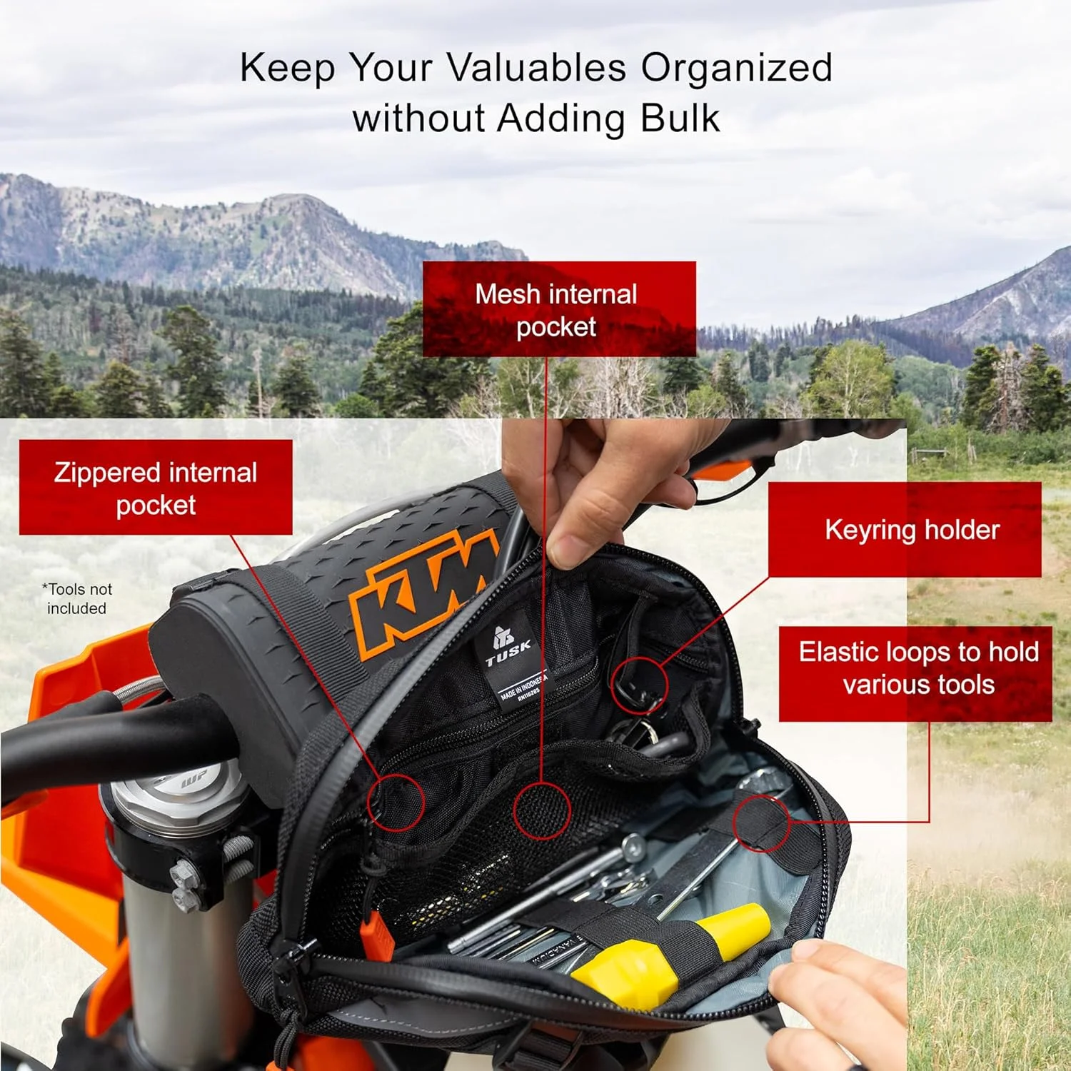 کیف فرمان TUSK - مشکی