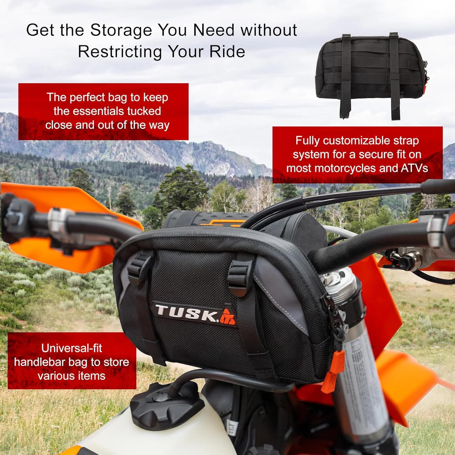 کیف فرمان TUSK - مشکی