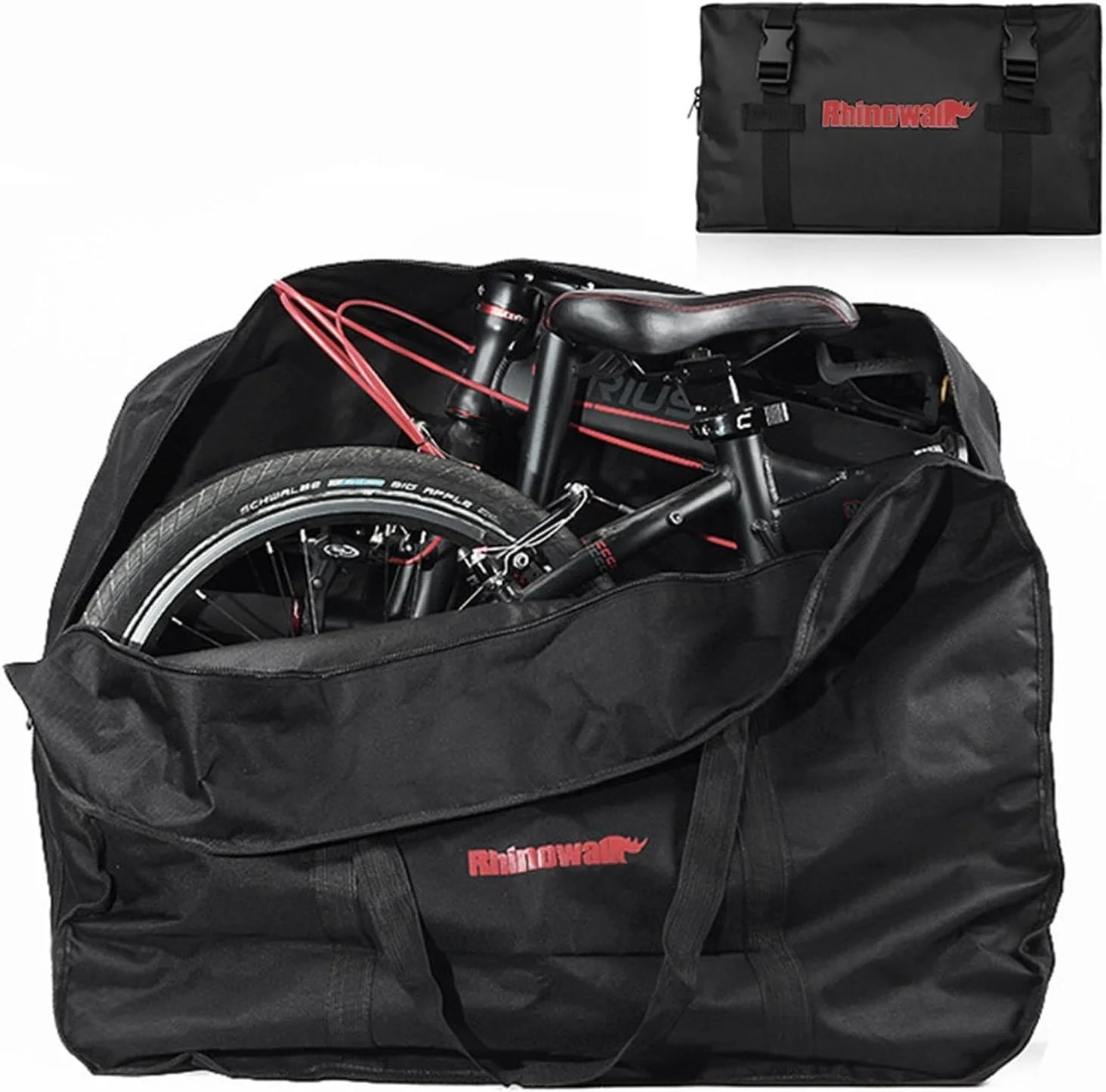 کیف حمل دوچرخه تاشو 20 اینچی ضد آب و ضخیم برای مسافرت با دوچرخه کوهستان