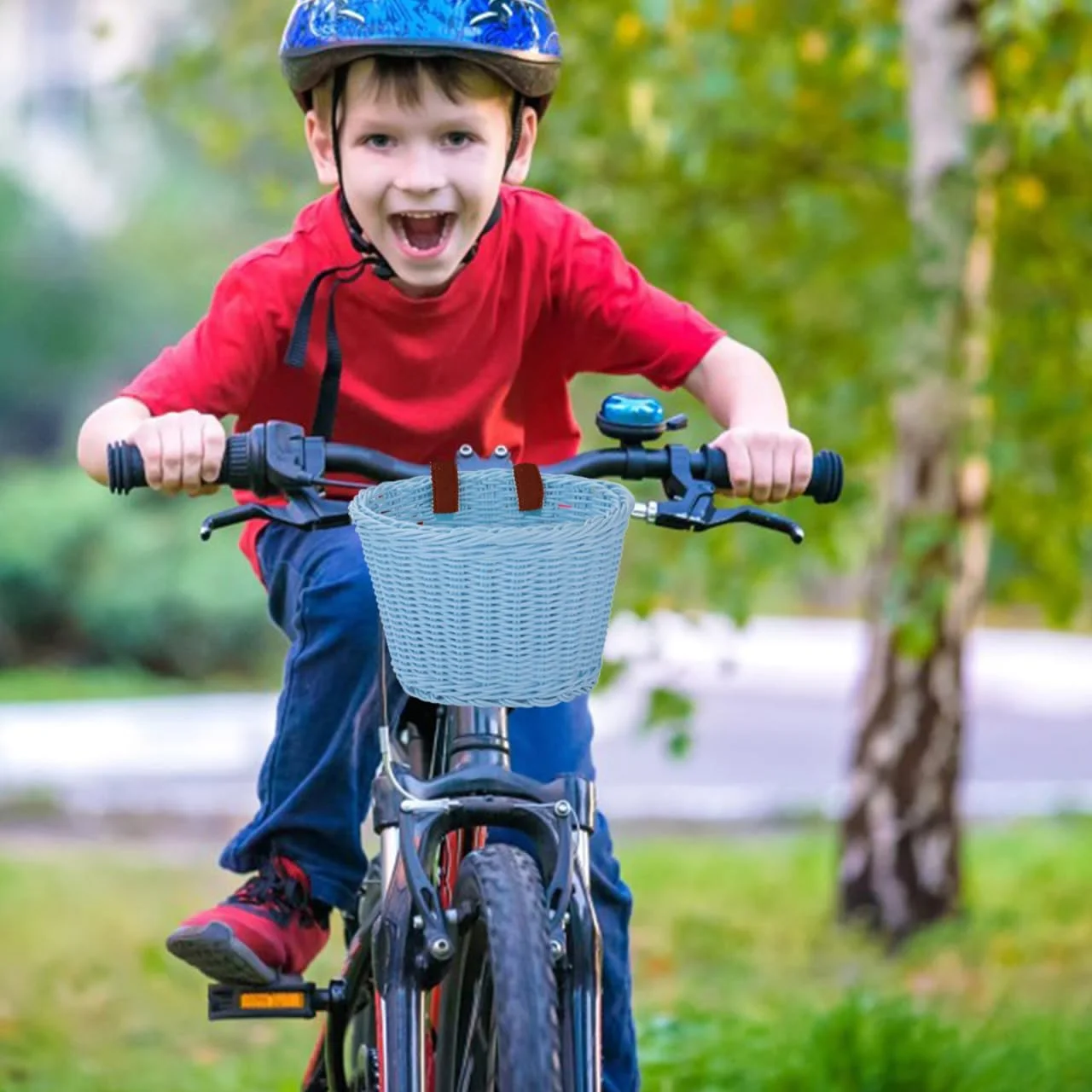 Toddmomy 1 جفت بند سبد دوچرخه بندهای چرمی PU بندهای چرمی قابل تنظیم برای دوچرخه (قهوه ای)