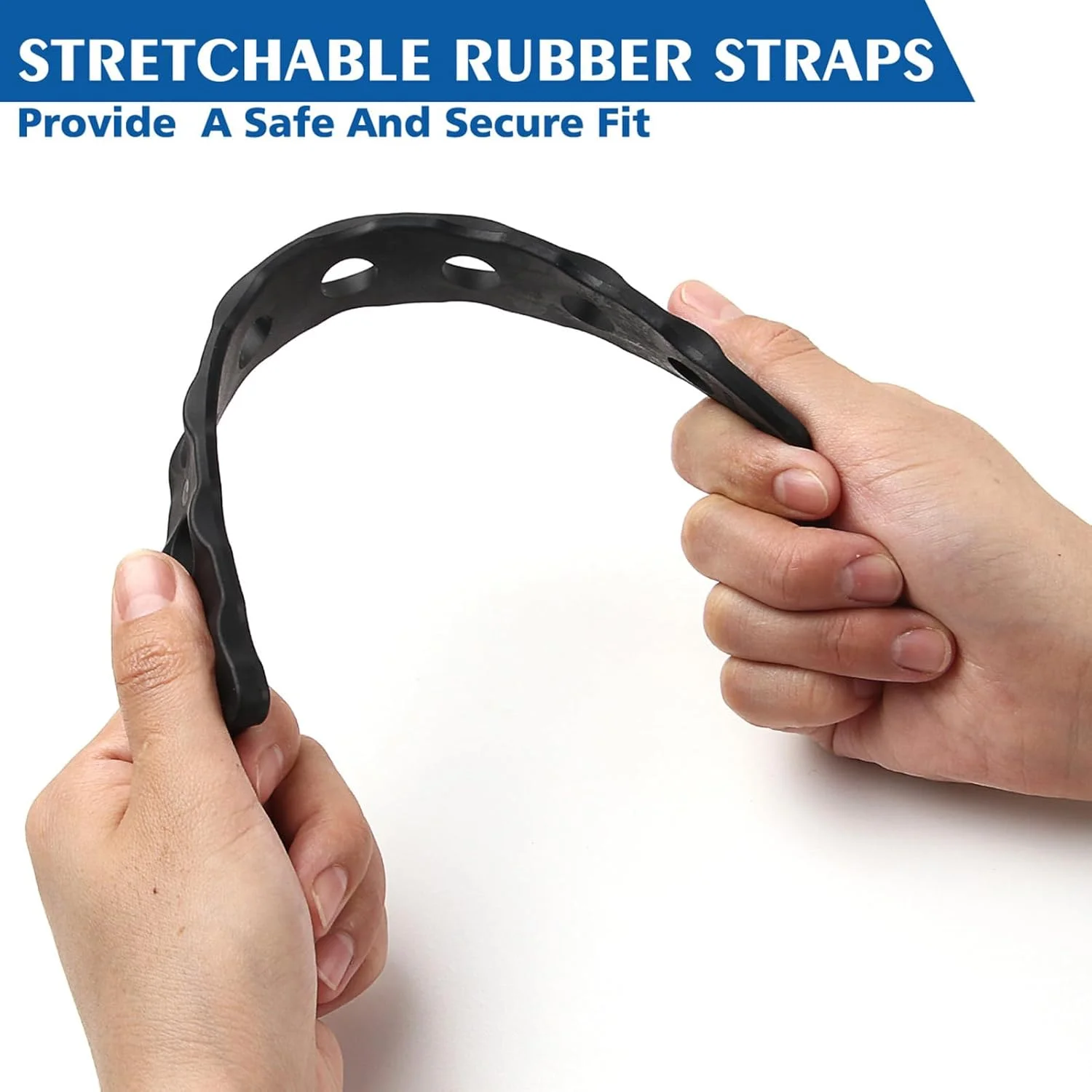 بند نگهدارنده دوچرخه، بندهای تثبیت کننده چرخ دوچرخه، کیت بند لوازم جانبی لاستیکی جایگزین، قابل تنظیم، بسته 4 عددی بند تثبیت کننده چرخ دوچرخه