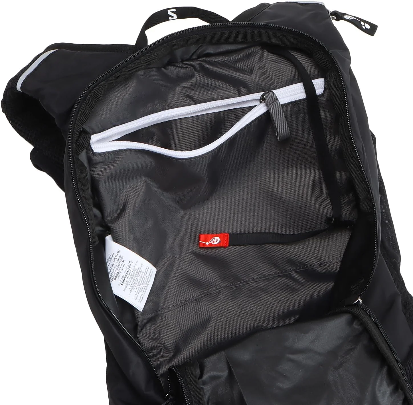 کوله پشتی مسابقه ای سبک وزن سالومون، 12 لیتر، شامل 2 عدد قمقمه نرم 500 میلی لیتری، Agile 12