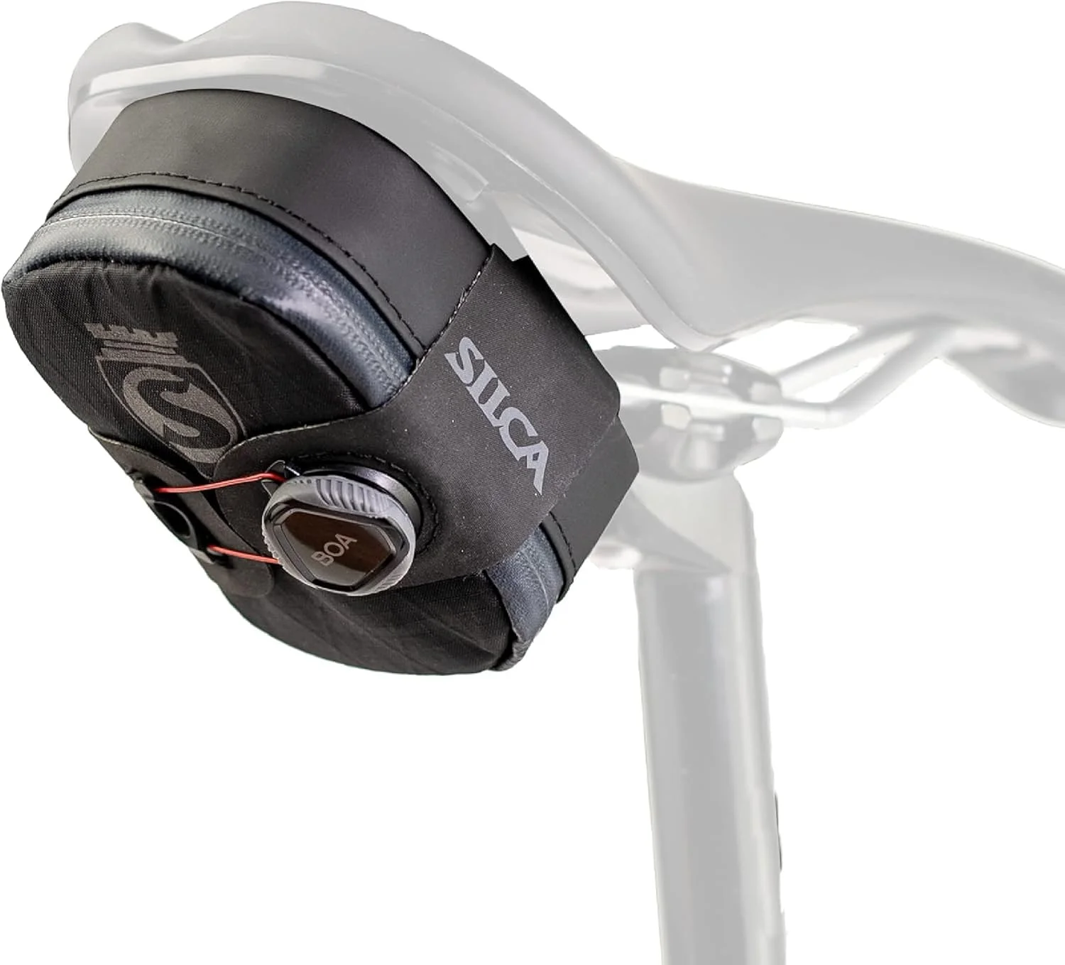 کیف دوچرخه SILCA MATTONE با سیستم بسته‌شدن BOA | دارای زیپ YKK ضدآب | کیف زین دوچرخه | کیف دوچرخه جاده | کیف کوچک دوچرخه | کیف زیر زین دوچرخه