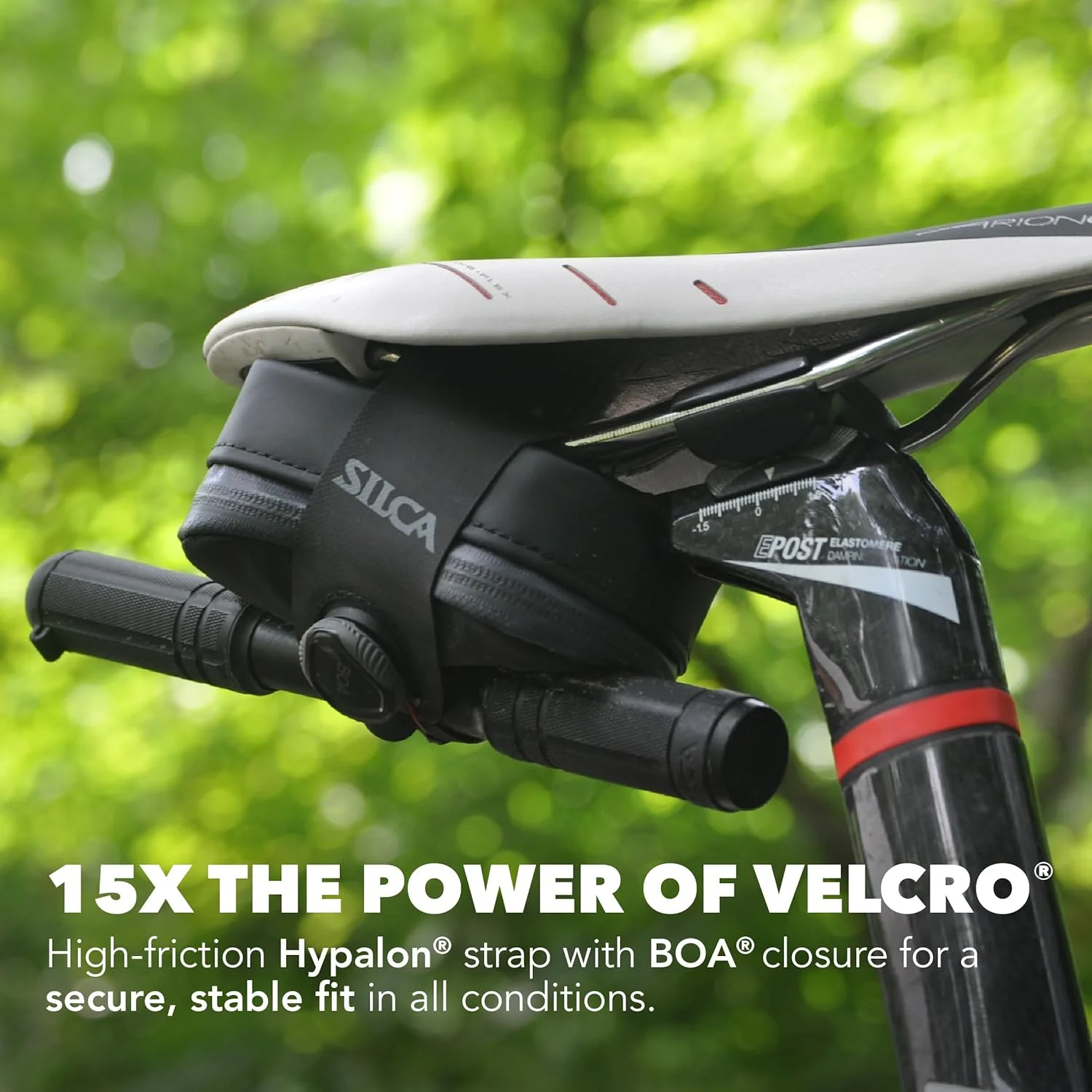 کیف دوچرخه SILCA MATTONE با سیستم بسته‌شدن BOA | دارای زیپ YKK ضدآب | کیف زین دوچرخه | کیف دوچرخه جاده | کیف کوچک دوچرخه | کیف زیر زین دوچرخه