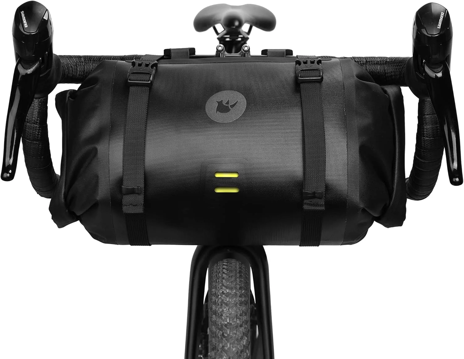 ست کیف فرمان دوچرخه راینوواک 2 عددی، ضد آب، کیف لوله جلویی دوچرخه با ظرفیت بزرگ، کیف شانه ای، لوازم جانبی دوچرخه سواری