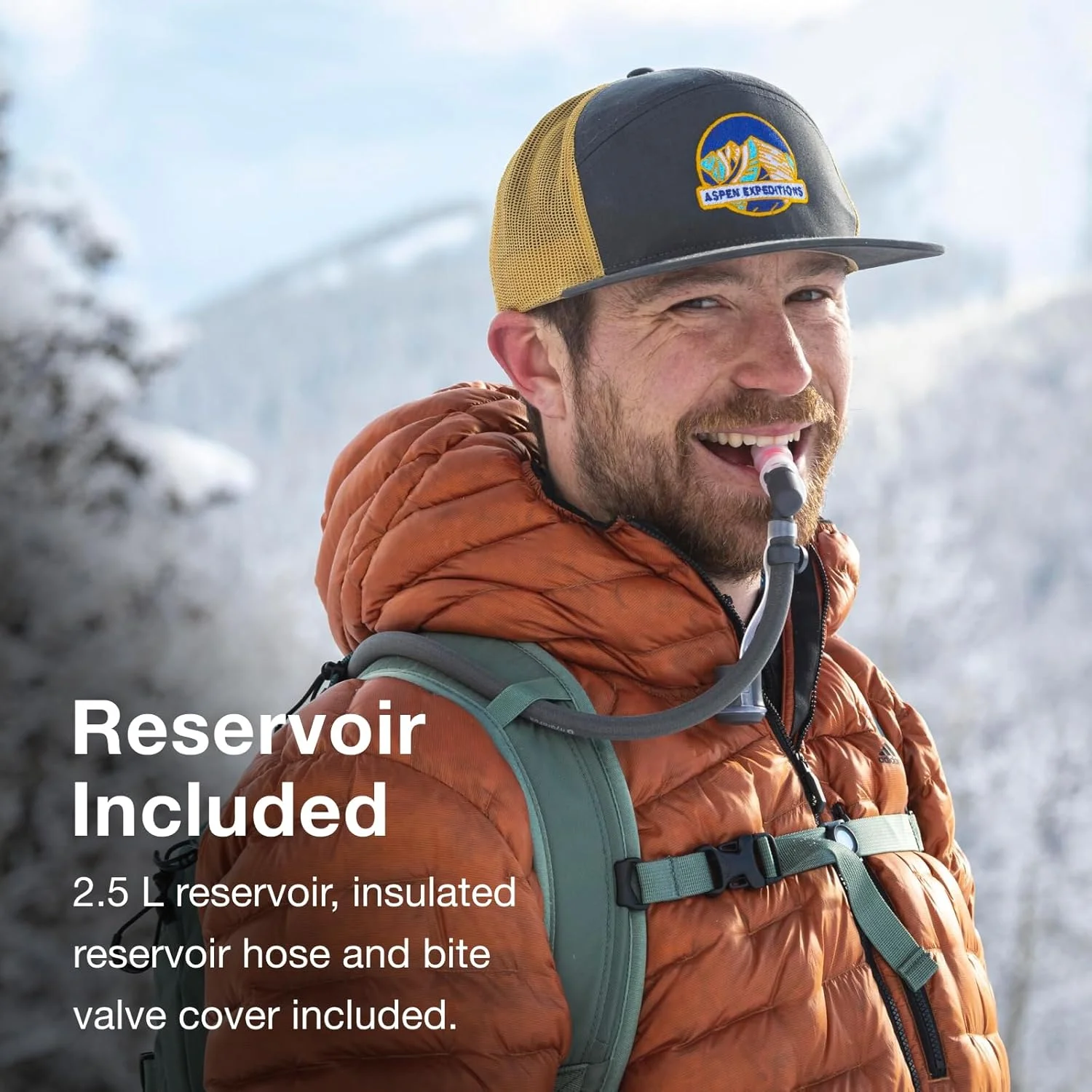 کوله پشتی اسکی و اسنوبرد Glade 5 لیتری آسپری، مناسب برای خانم ها و آقایان