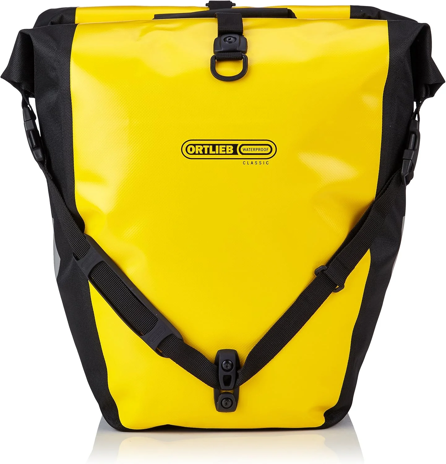 کیف دوچرخه کلاسیک Ortlieb مدل Back-Roller QL2.1 (یک جفت) - مشکی/قرمز، 40 لیتر