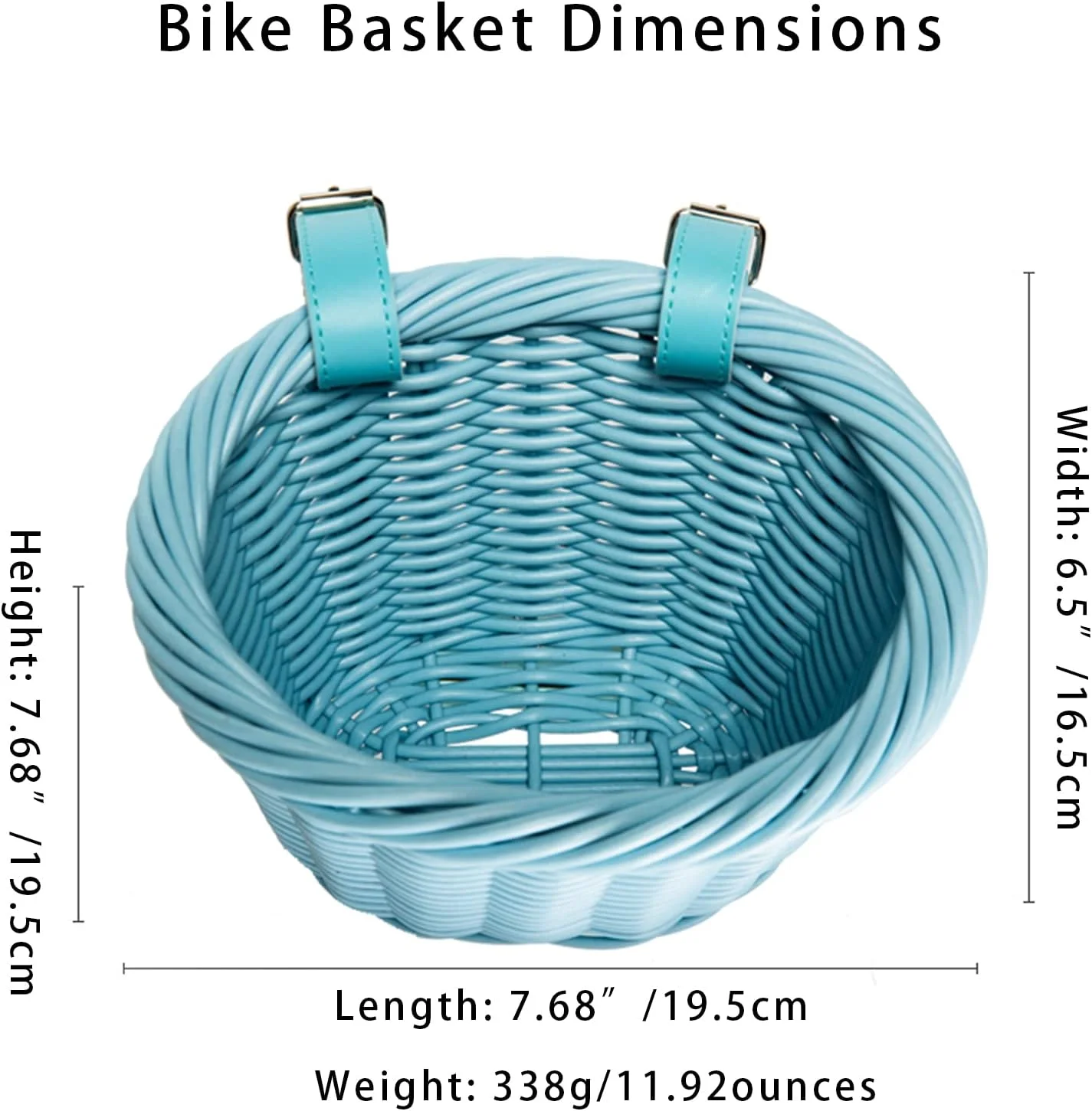 سبد مینی بافتنی MEGHNA برای فرمان دوچرخه کودک، سبد دوچرخه برای دختر و پسر، مناسب اسکوتر، چند رنگ