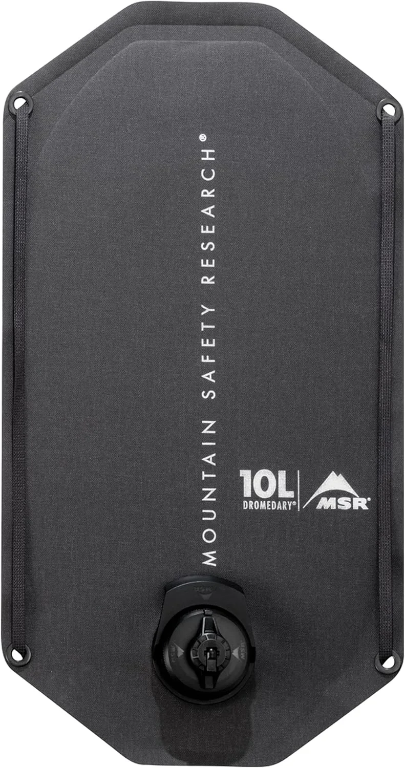 کیسه آب ذخیره سازی MSR Dromedary، 10 لیتری، مشکی