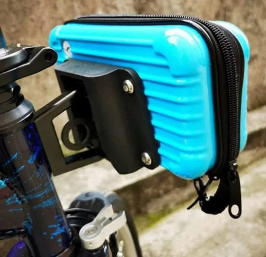 آداپتور کیف London Craftwork برای BROMPTON (کیف خود را به کیف Brompton تبدیل کنید) 100 x 80 میلی متر مشکی