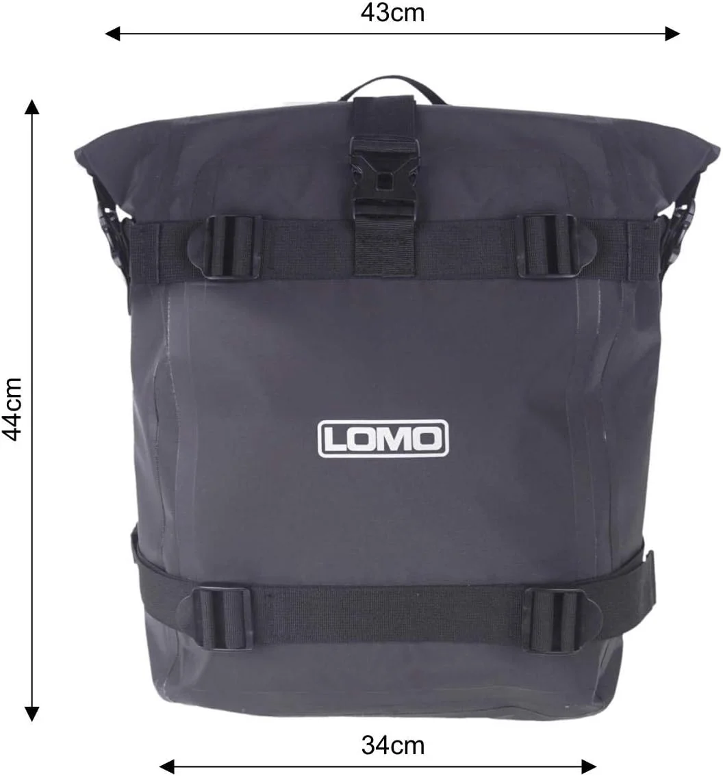 کیف های خورجینی بزرگ موتور سیکلت Lomo - یک جفت