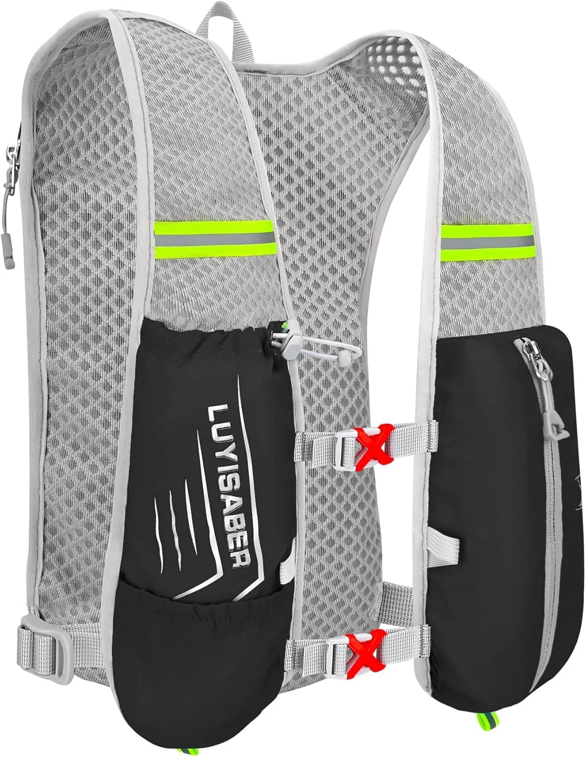 کوله پشتی دویدن، جلیقه سبک وزن زنانه، جلیقه آبرسانی با سطح مقاوم در برابر پاشش آب برای دوچرخه سواری در فضای باز، ماراتن، اسکی، کمپینگ، صخره نوردی بدون در نظر گرفتن جنسیت