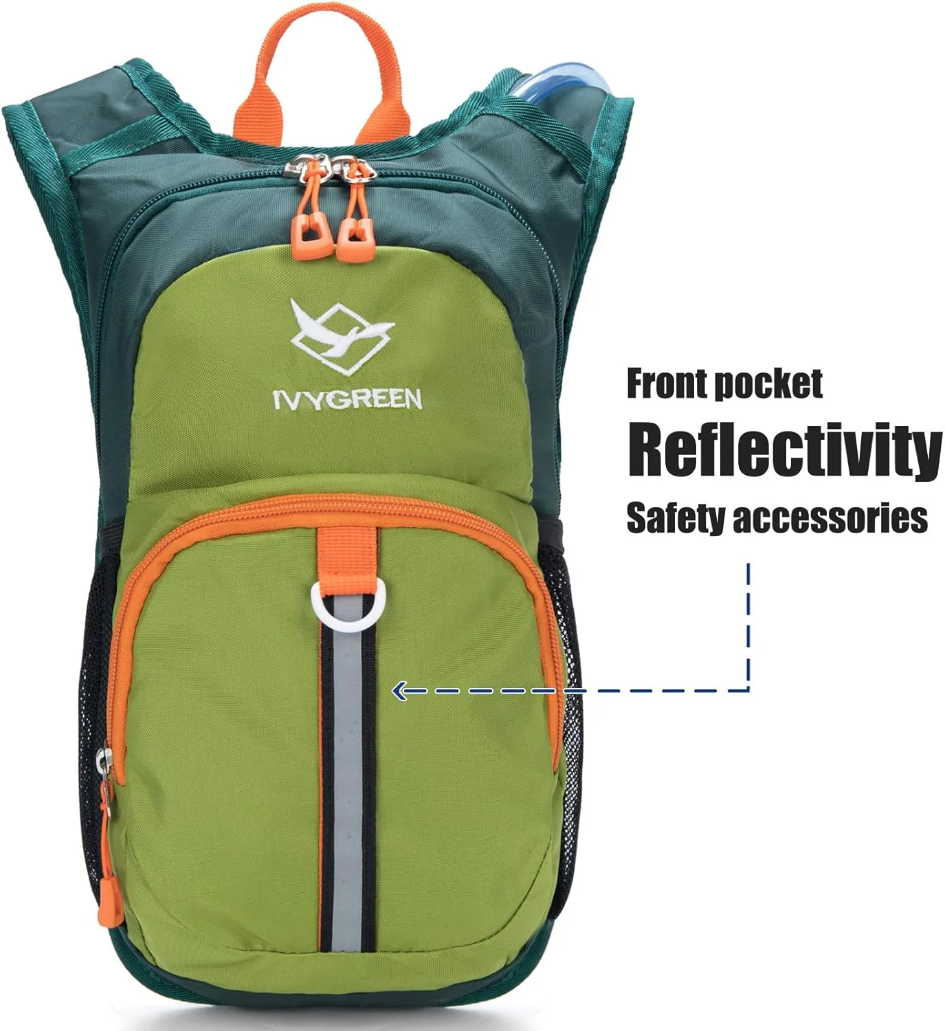 کوله پشتی آبرسانی کودکانه آیوی گرین، کوله پشتی پیاده روی برای پسران یا دختران به همراه کمل بک 1.5 لیتری