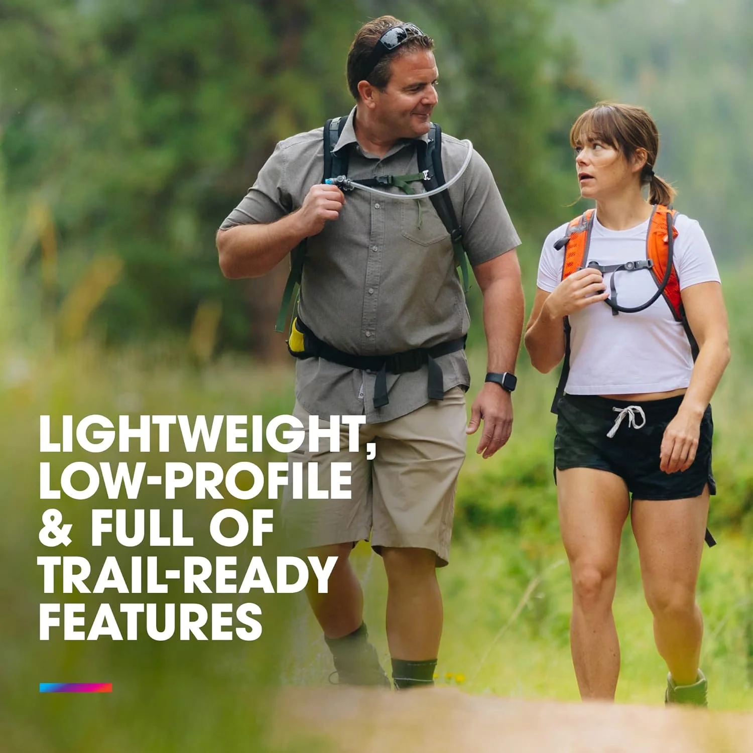 مخزن آب هیدراپاک (1.5 لیتر، 2 لیتر، 3 لیتر) - کیسه آب مناسب برای اکثر کوله پشتی ها - دریچه گاز پر جریان، ضد نشت، کاملا برگشت پذیر و قابل شستشو در ماشین ظرفشویی، فراتر از