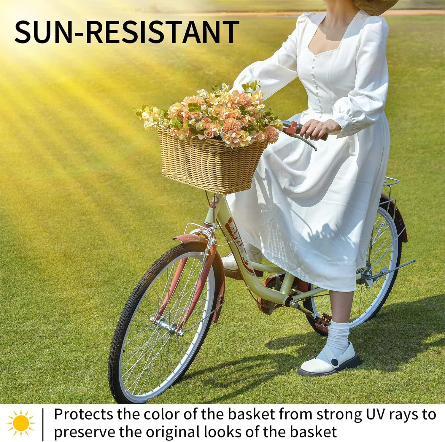 سبد دوچرخه به همراه لوازم جانبی، سبد حصیری جلوی دوچرخه، سبد بزرگ دوچرخه با دسته، سبدهای ضد آب دوچرخه برای دوچرخه های بزرگسال، سبدهای فرمان جلوی دوچرخه