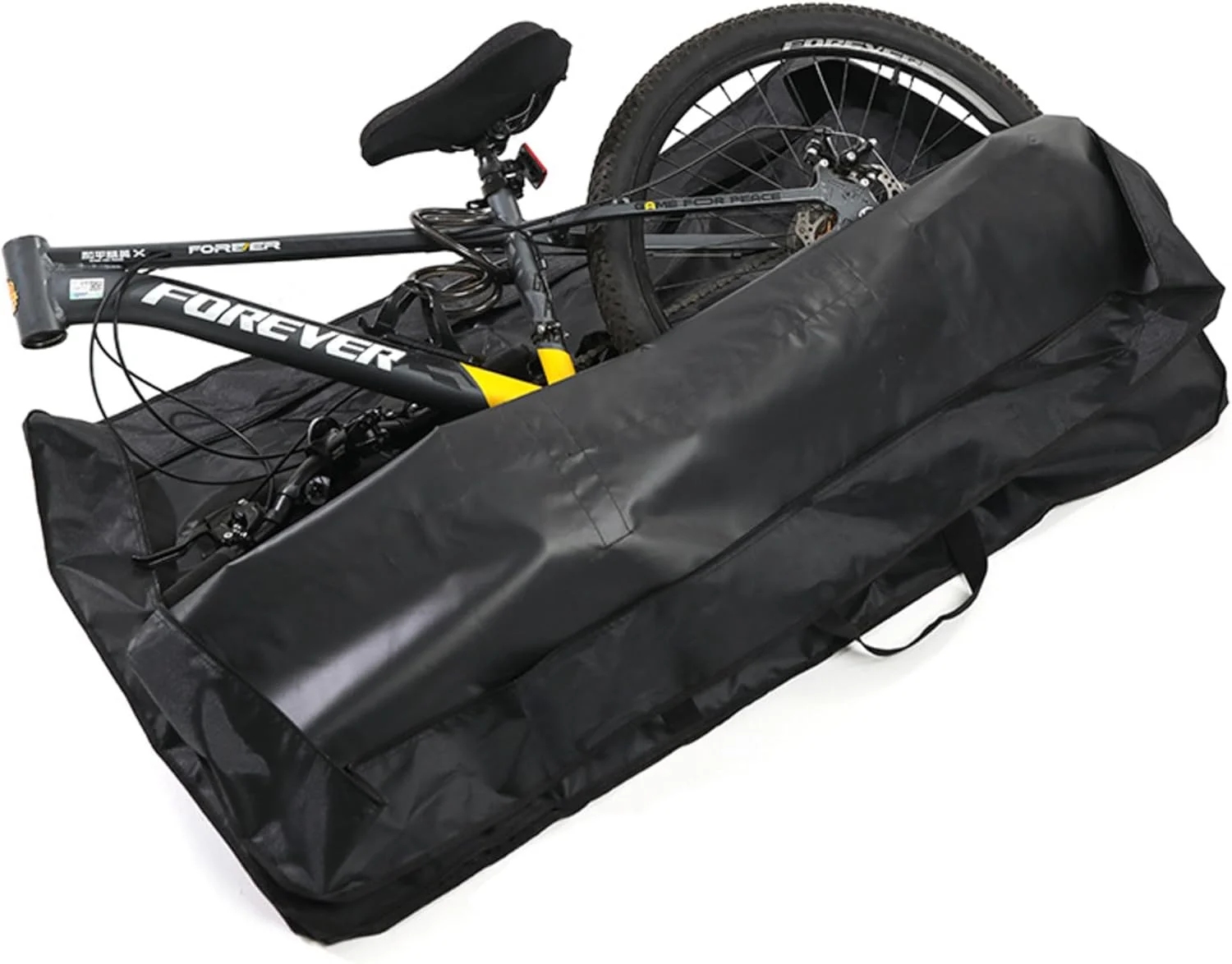 کیف حمل دوچرخه، کیف حمل تاشو دوچرخه برای دوچرخه تاشو 26-29 اینچی، کیف حمل ضد آب دوچرخه برای مسافرت هوایی و قطار