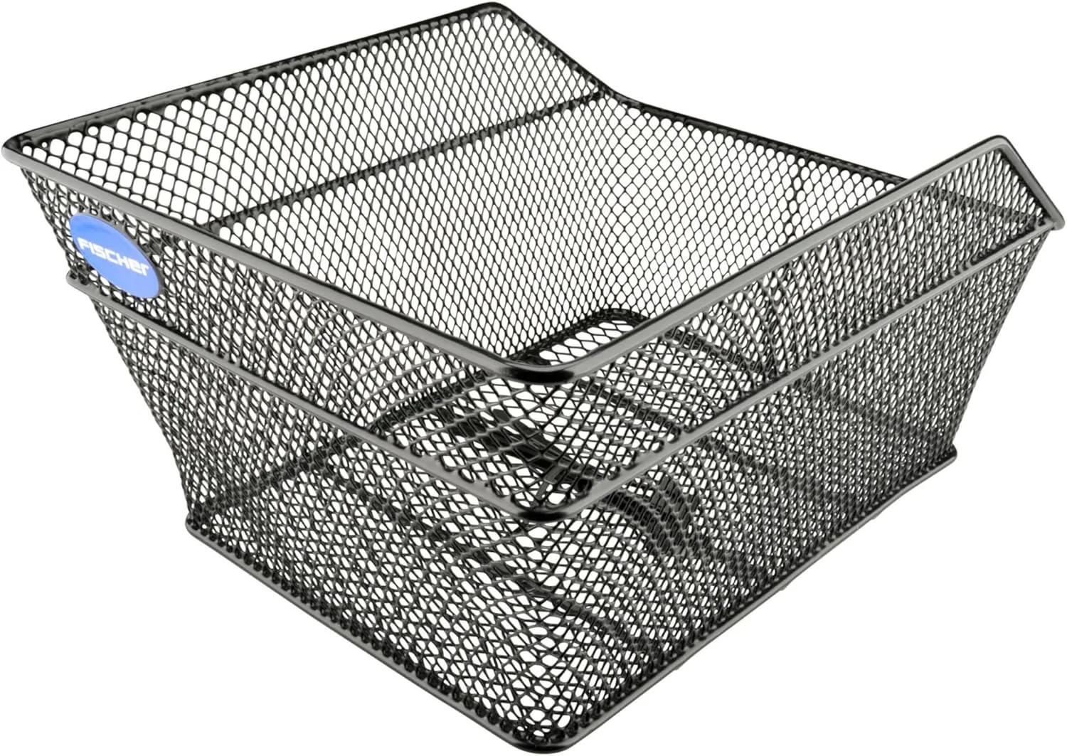 سبد باربند مدرسه فیشر، سبد دوچرخه، توری ریز، ضد سرقت، مناسب برای دوچرخه های برقی، ظرفیت حمل 25 کیلوگرم، مشکی