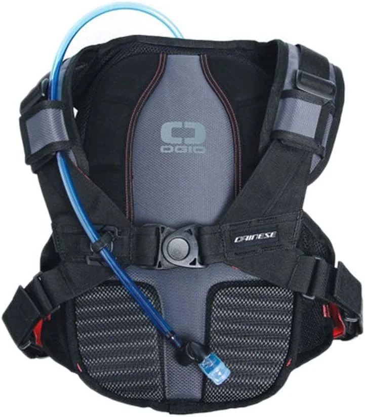 کوله پشتی داینیز الیگیتور، کوله پشتی هیدراتاسیون موتور سیکلت، مشکی/قرمز، N