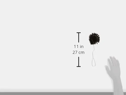 برس تمیز کننده کمربک - مشکی/نقره ای، سایز واحد