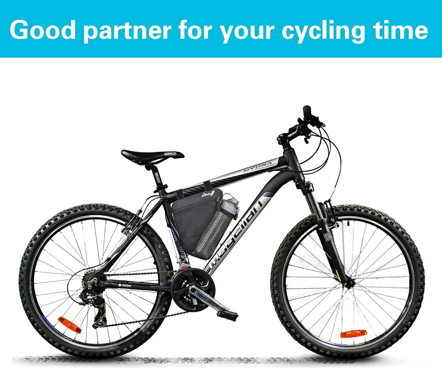 کیف مثلثی تنه دوچرخه بوبی لایف - کیف زین و لوازم جانبی دوچرخه سواری برای دوچرخه های جاده و کوهستان