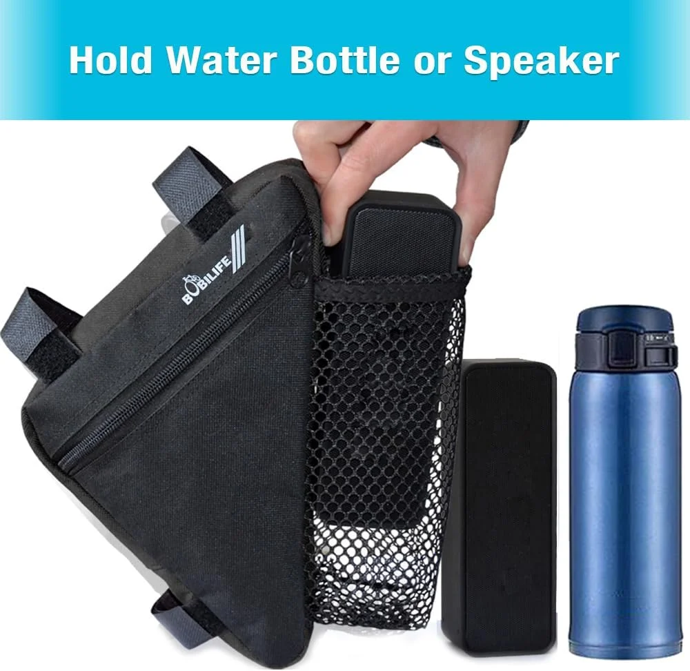 کیف مثلثی تنه دوچرخه بوبی لایف - کیف زین و لوازم جانبی دوچرخه سواری برای دوچرخه های جاده و کوهستان