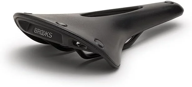 زین دوچرخه بروکس انگلستان Cambium All Weather - مناسب مسافت های طولانی، ضد آب، زین دوچرخه حکاکی شده/استاندارد (C15، C17، C19)