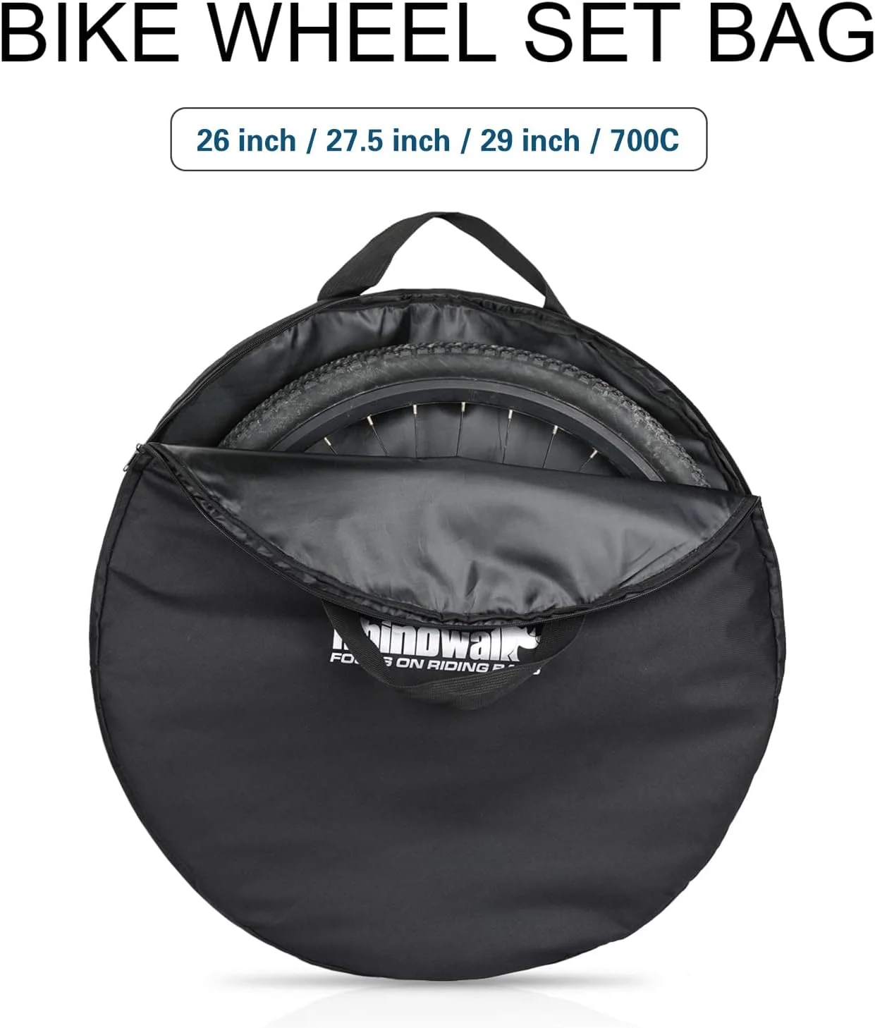 کیف حمل چرخ دوچرخه 29 اینچی، کیف حمل چرخ، کیف تایر مسافرتی آکسفورد برای دوچرخه کوهستانی و جاده