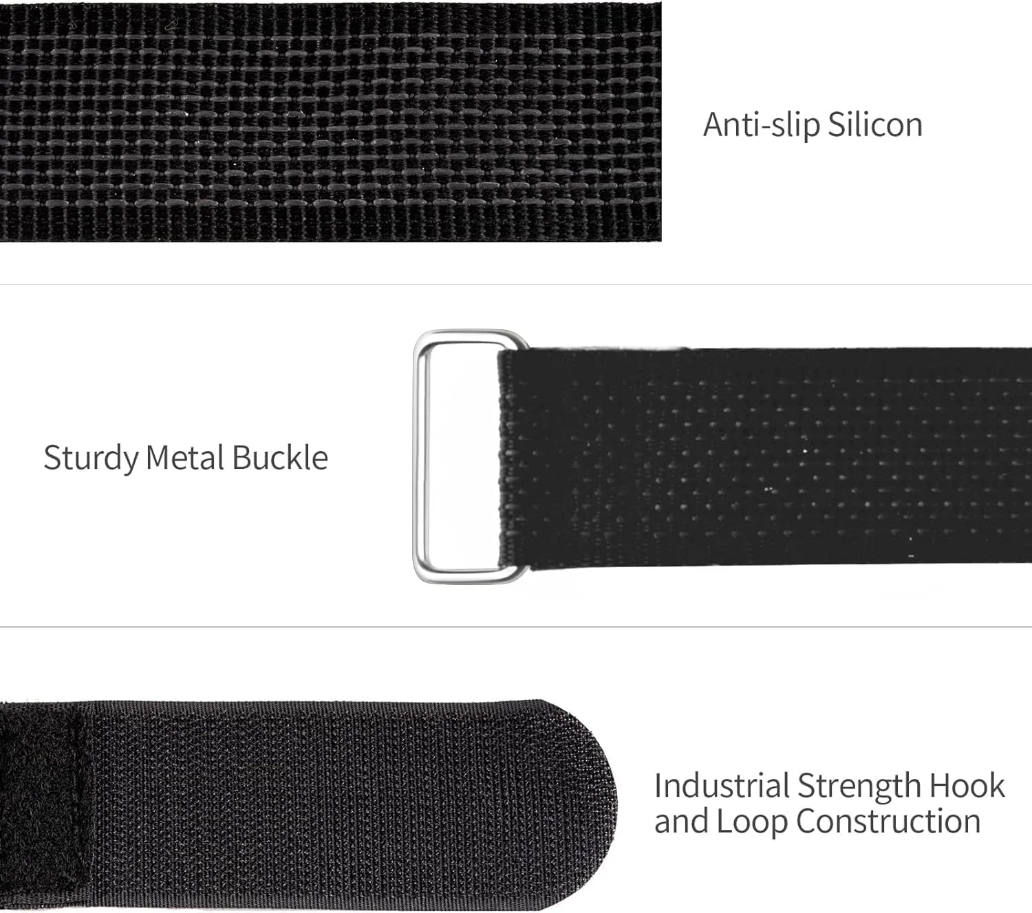 بسته 4 عددی بندهای نگهدارنده دوچرخه، بندهای تثبیت کننده قابل تنظیم دوچرخه Trilancer با قلاب و حلقه برای نصب روی دیوار خودرو برای حمل و نقل و نگهداری