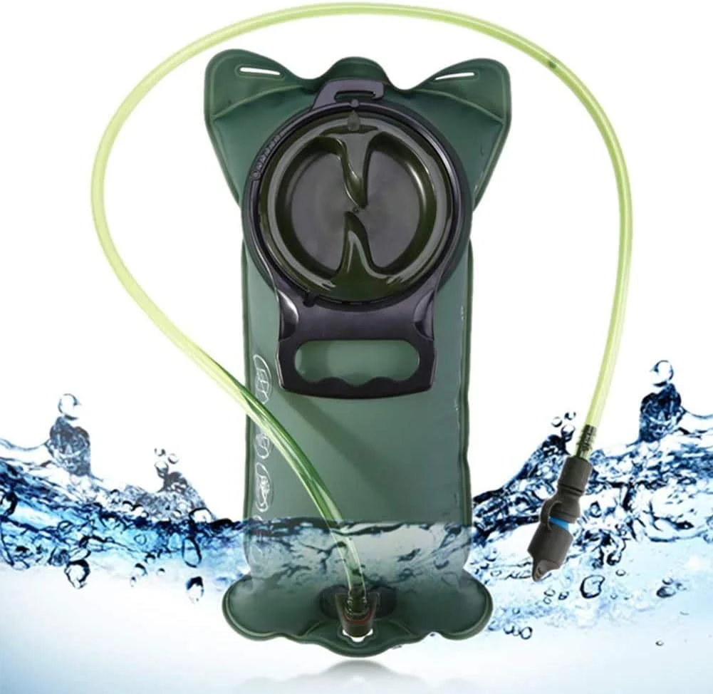 کیسه آب سه لیتری سبز رنگ ANTARCTICA، مخزن آب TPU، فاقد BPA و بدون طعم تایید شده توسط FDA