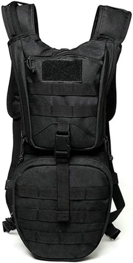 کوله پشتی تاکتیکی آبرسان ANTARCTICA، کوله پشتی سبک وزن ورزشی در فضای باز با سیستم MOLLE برای دوچرخه سواری، ماراتن، پیاده روی، کوهنوردی، دویدن، شکار و دوچرخه سواری (بدون کمل بک)