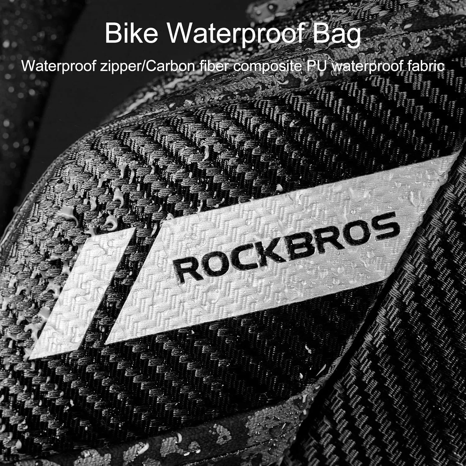 کیف زین دوچرخه ROCKBROS با جا بطری، کیف زیر زین ضد آب برای دوچرخه های کورسی کیف زین دوچرخه ROCKBROS با جا بطری، کیف زیر زین ضد آب برای دوچرخه های کورسی
